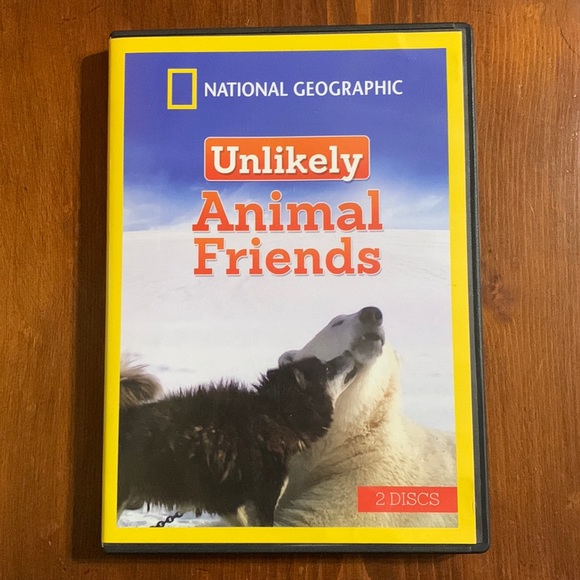 NATIONAL GEOGRAPHIC-DVD GENTLY WATCHED-UNLIKELY ANIMAL FRIENDS 2 Disk - Picture 1 of 10